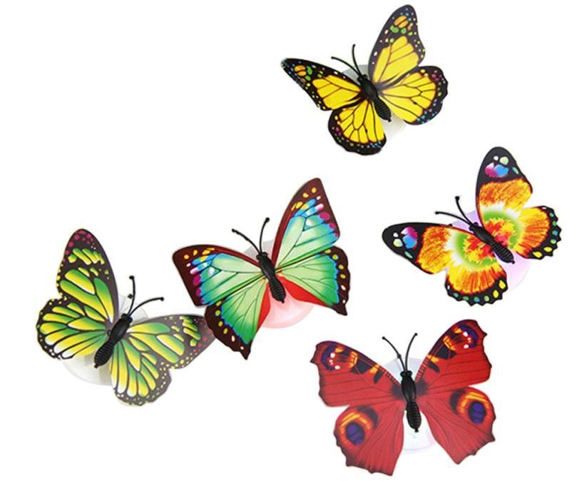 LED 3D Butterfly Wall Lights (10 Pieces) - Image 11